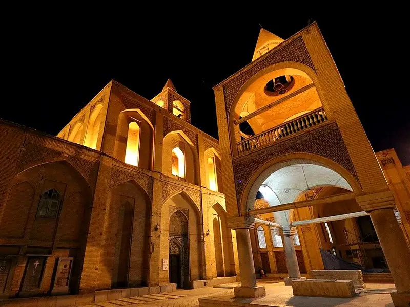 کلیسا وانک جاهای دیدنی اصفهان
